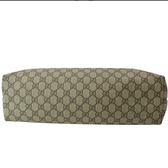 GG Supreme Monogram Gucci Zippered Shopping Tote - Picture 7 of 15